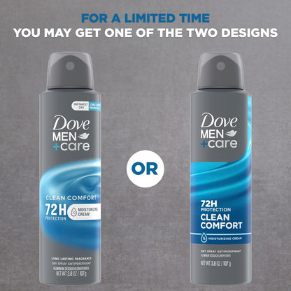 Dove Men+Care 72 hour protection dry spray deodorant