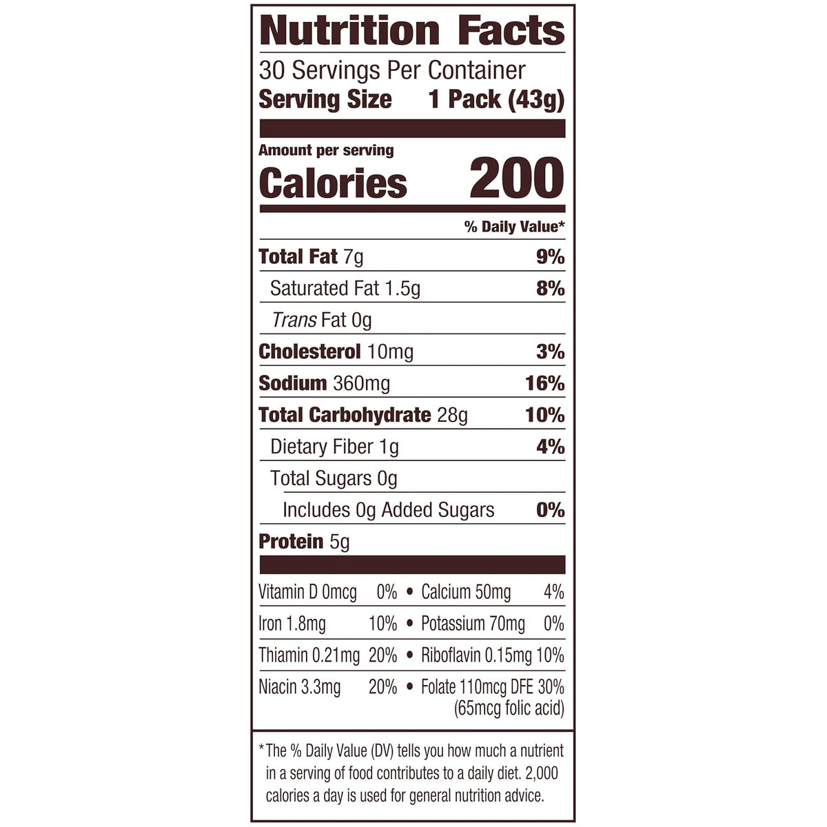 Cheddar Goldfish crackers multipack for lunches