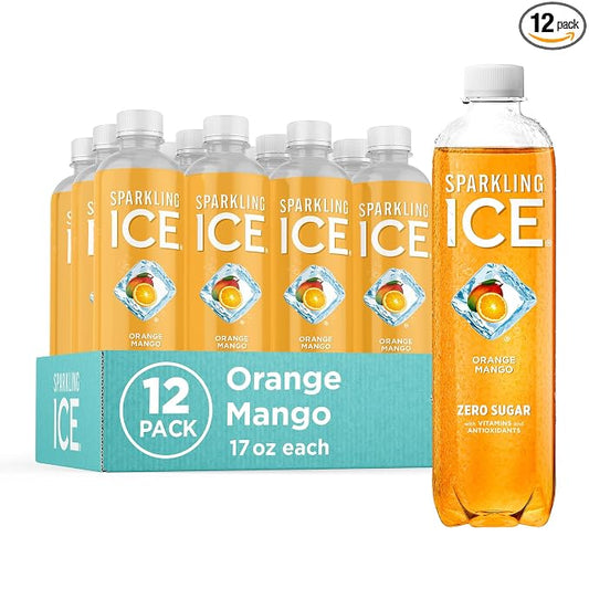 Sparkling Ice Orange Mango sparkling water 12 pack