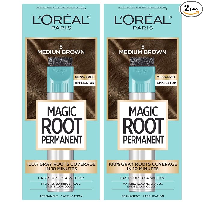 L'Oreal Paris Magic Root permanent hair color kit