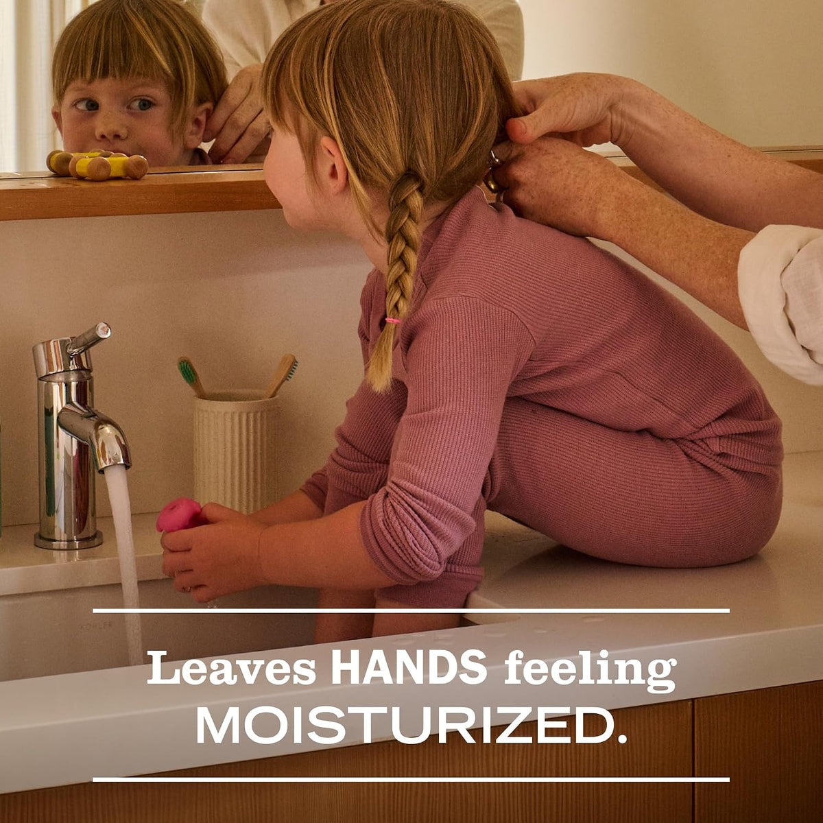 Mrs. Meyer's hand soap refill with aloe and olive oil