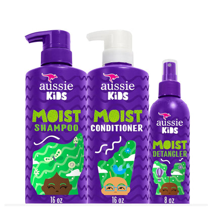 Aussie Kids hair care set for tangle-free styling