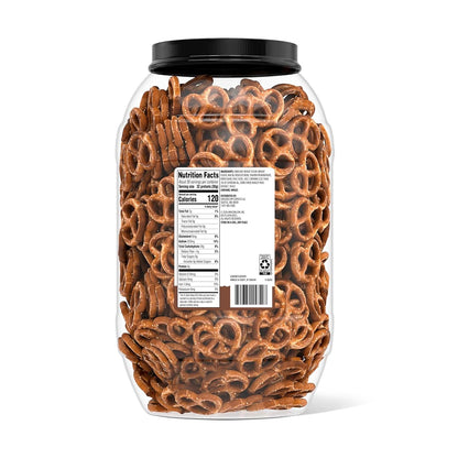 Mini twist pretzels for pantry snacking