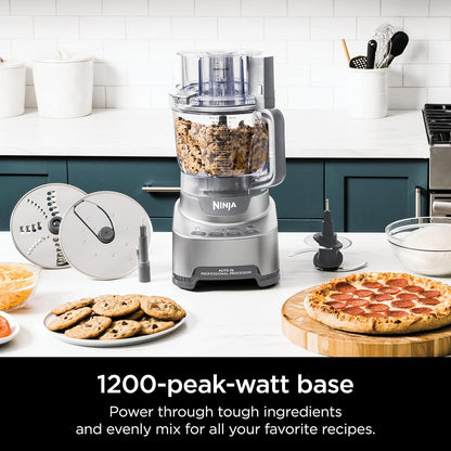 12-cup food processor bowl with feed chute
