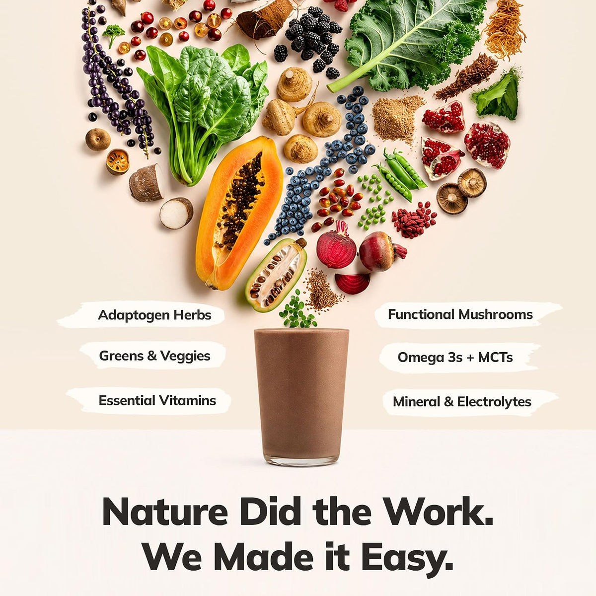 Ka’Chava vegan protein powder with superfoods