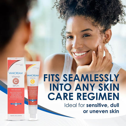 Airless pump Vanicream Vitamin C Serum packaging