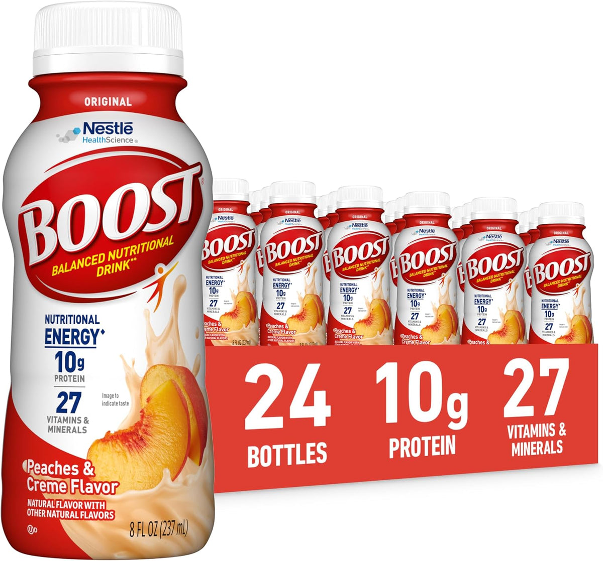 BOOST Original ready-to-drink nutritional shake, 24-pack