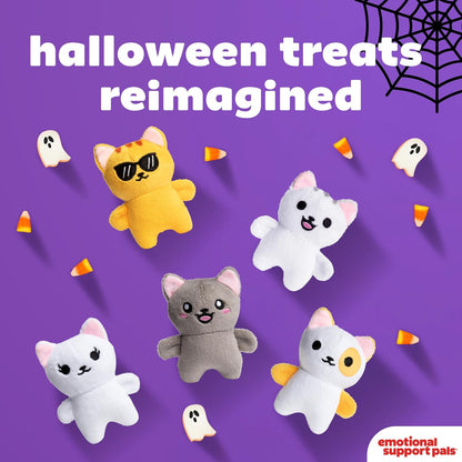 Funny emotional support cat plush for gifting