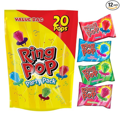 Ring Pop Halloween candy lollipops bulk variety pack