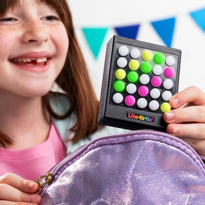 Lite Brite Mini Touch gift toy with games and animations