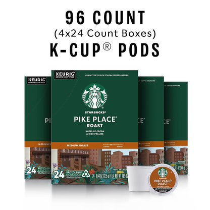 Pike Place Roast single serve coffee pods box