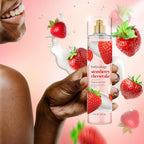 Bodycology fragrance mist in Strawberry Cheesecake scent