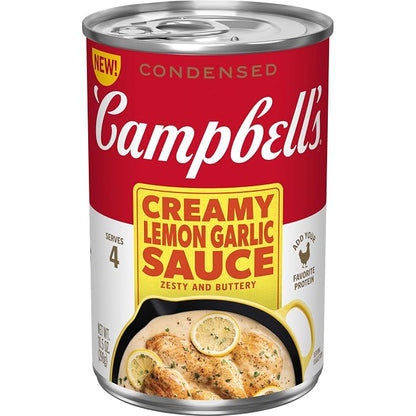 Campbell's Creamy Lemon Garlic Sauce 10.5 oz can