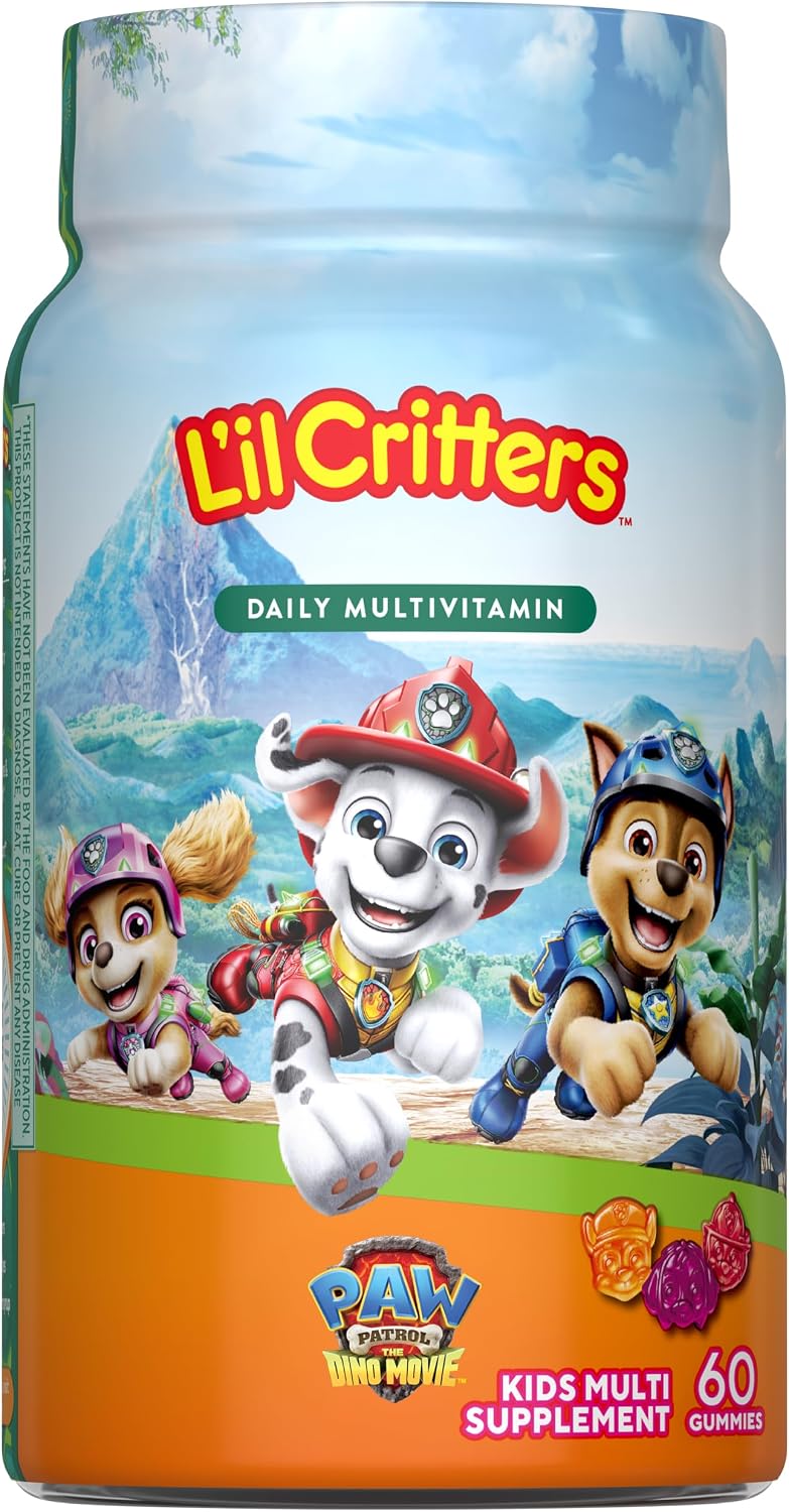 PAW Patrol children's multivitamin gummies by Lil Critters