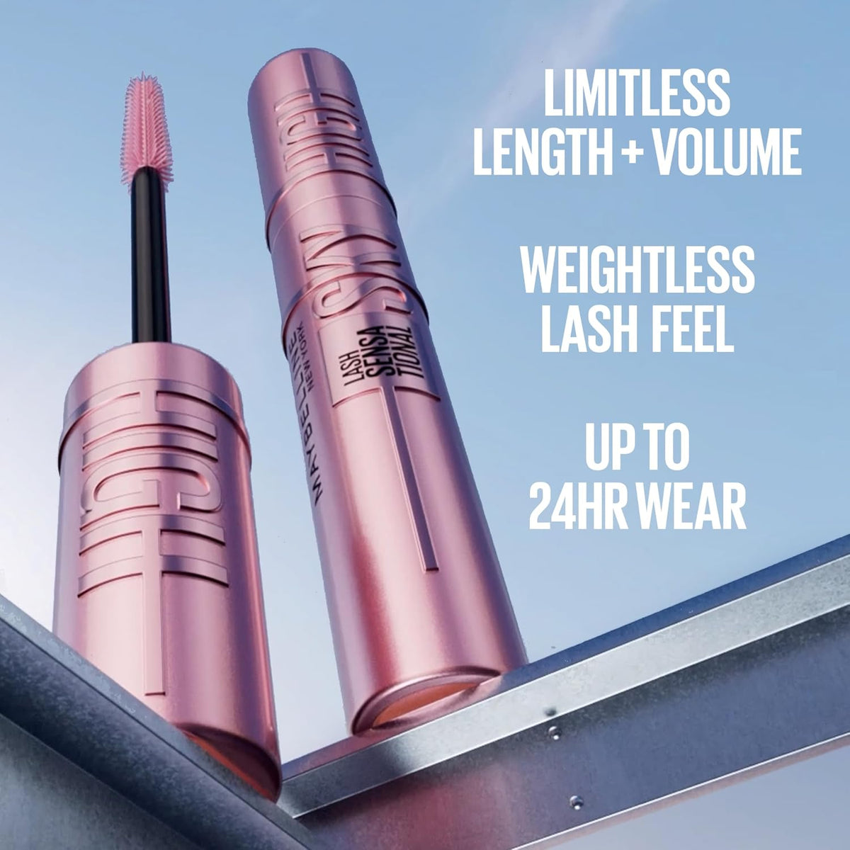 Maybelline Burgundy Haze mascara packaging