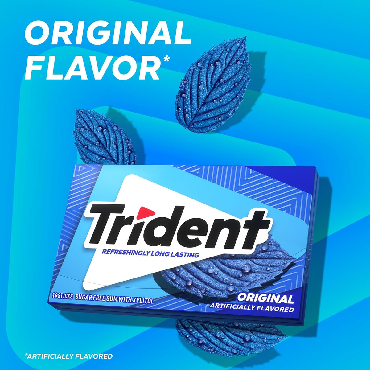 Bulk Trident Original gum 168 total pieces