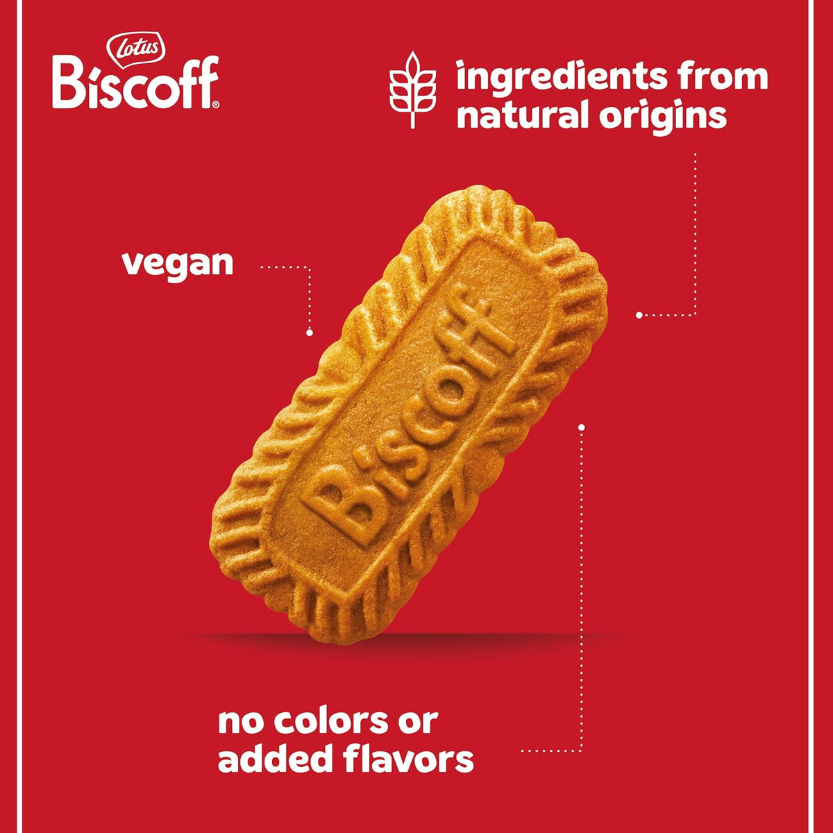 Biscoff 0.9 ounce cookie sleeves pack of 20