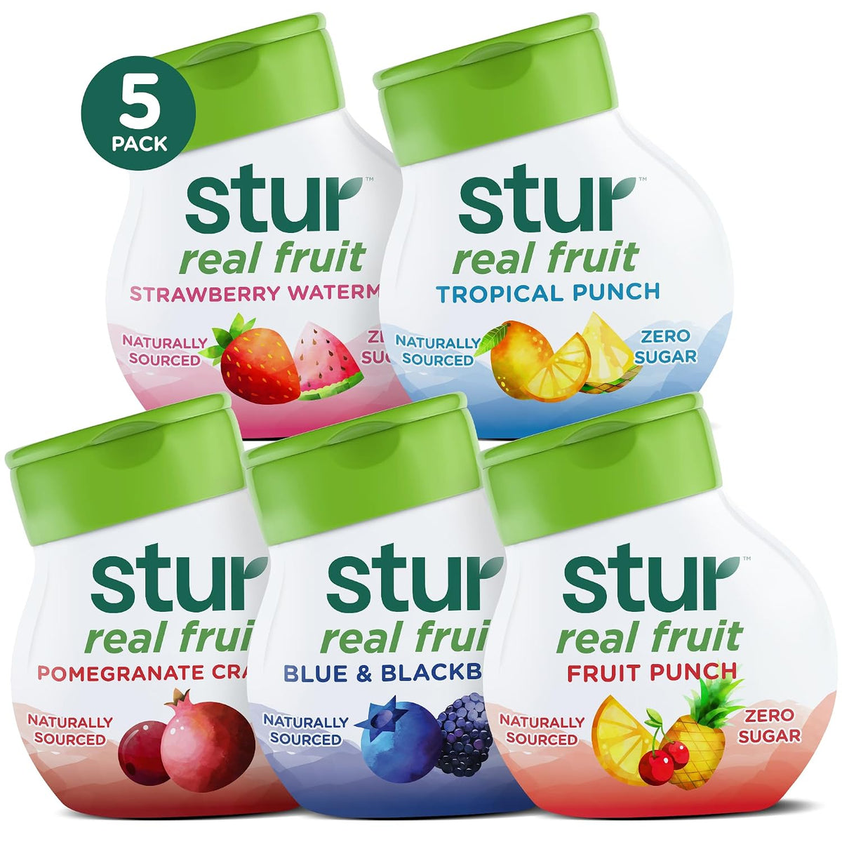 Stur natural water enhancer drops with no sugar