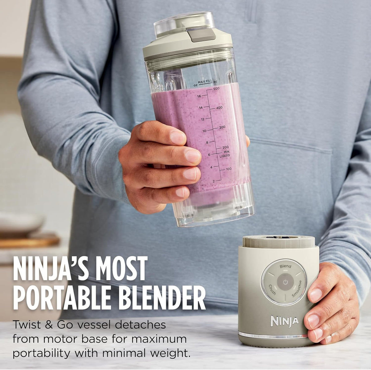 Ninja Blast Max blender for smoothies and ice
