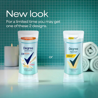 Degree Body Heat Activated antiperspirant stick