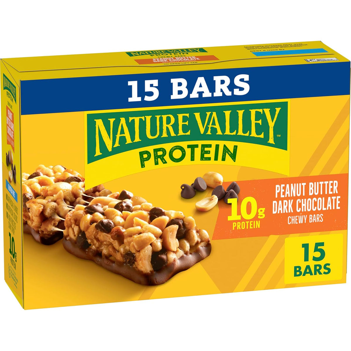 Nature Valley chewy protein granola bar peanut butter dark chocolate