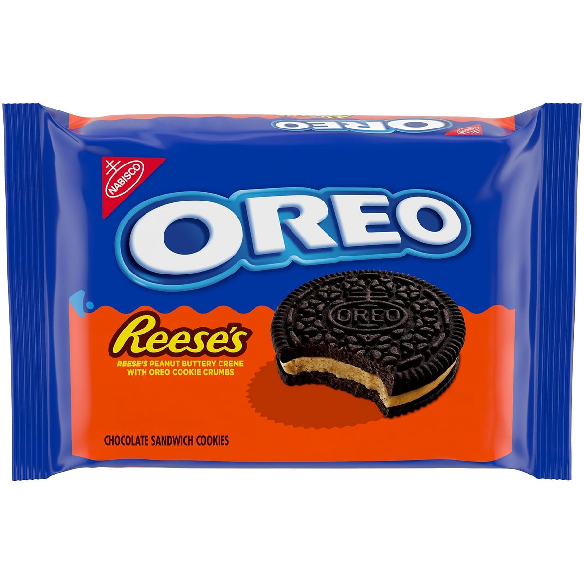 OREO REESE'S chocolate sandwich cookies 12.35 oz