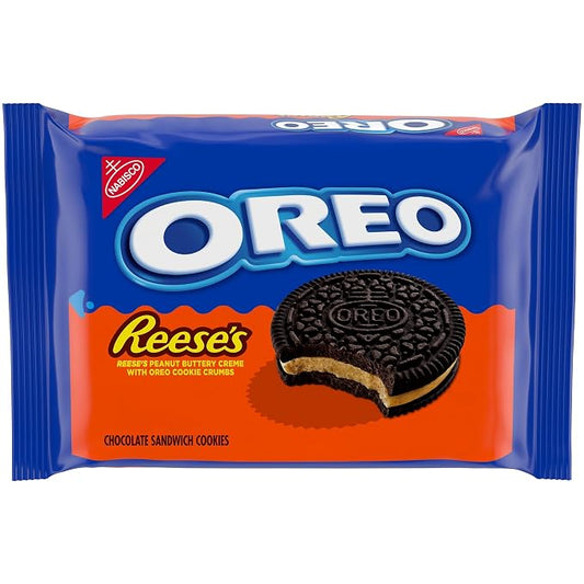 OREO REESE'S Peanut Buttery Creme cookies package