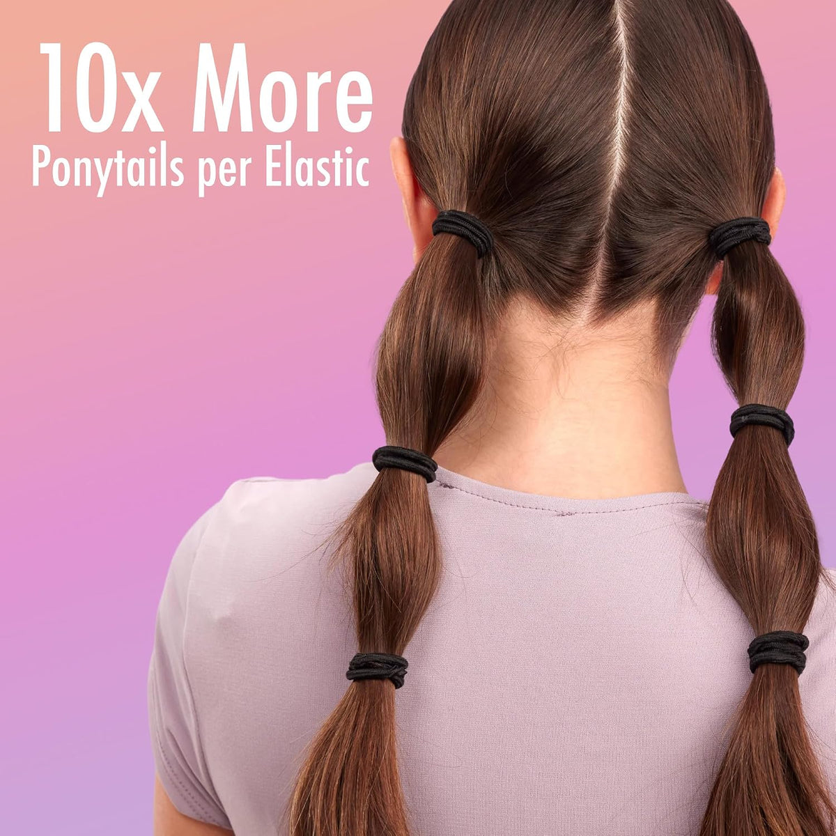 GOODY no-pull hair ties for curly wavy straight hair