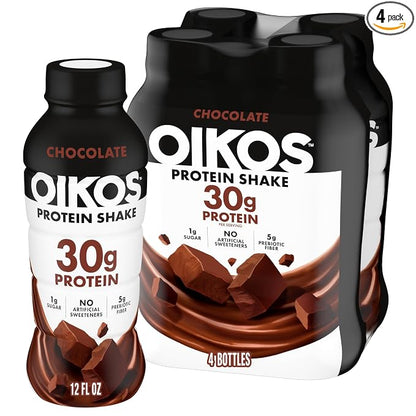Oikos chocolate protein shake 4 count pack