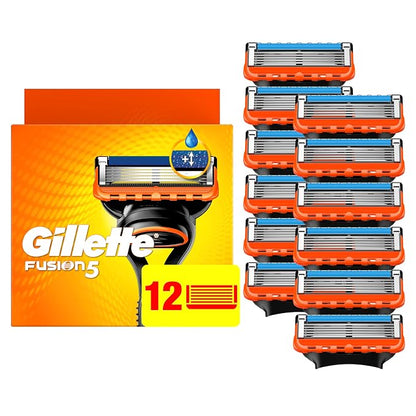Gillette Fusion5 men's razor blade refills 12 count