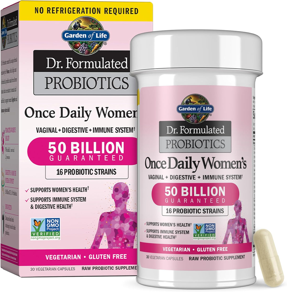 Garden of Life Dr. Formulated Once Daily Women’s Probiotics