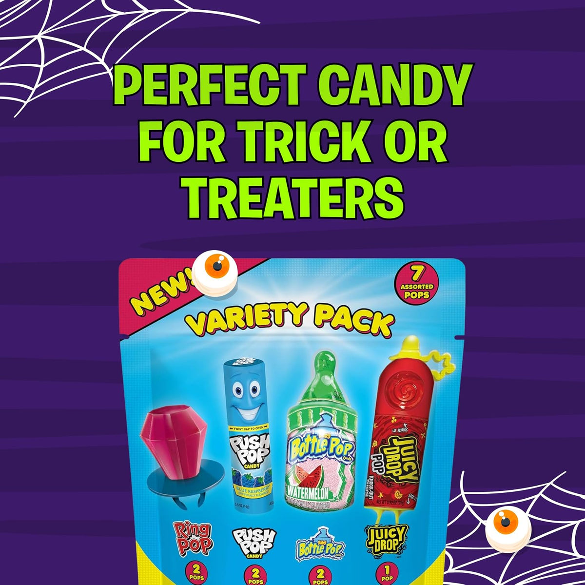 Bazooka seven-count candy mix for party favors and candy bowls