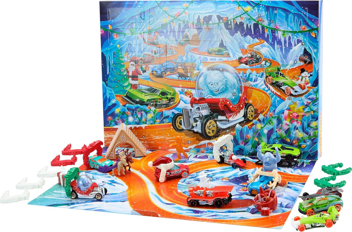 Collectible 1:64 scale Hot Wheels vehicles for display