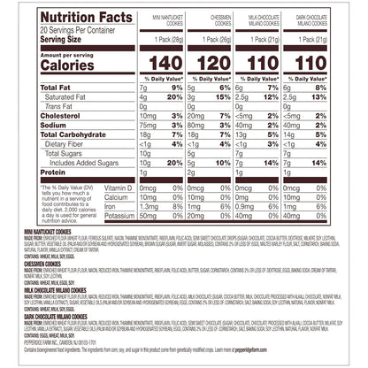 Pepperidge Farm individually sized cookies assortment