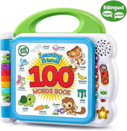 Interactive 100 words book with animal friends