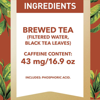 Gold Peak real brewed unsweetened tea