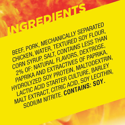 Slim Jim smoked jerky snack sticks with bold flavor