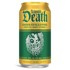Liquid Death canned green tea with caffeine