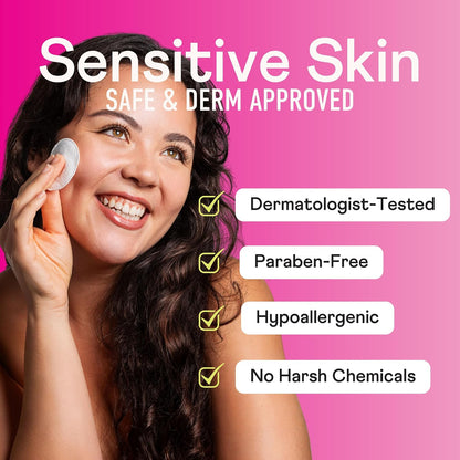 Ultra-soft premium cotton rounds for everyday beauty care