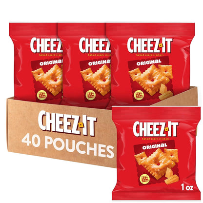 Cheez-It cheese crackers individual lunch snack packs