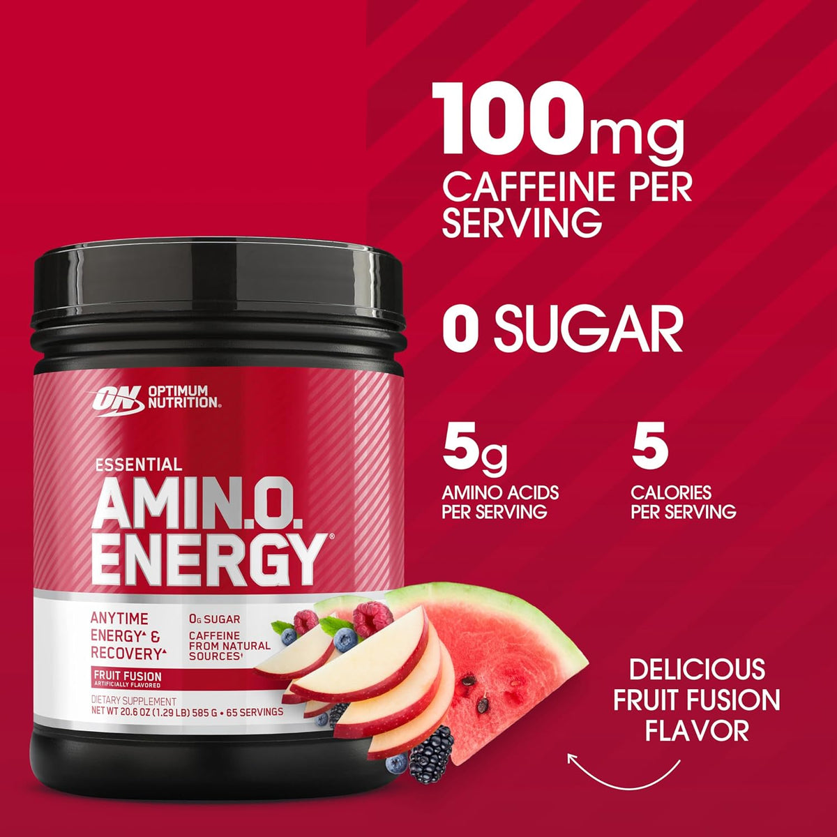 Optimum Nutrition Essential AMINO Energy supplement container