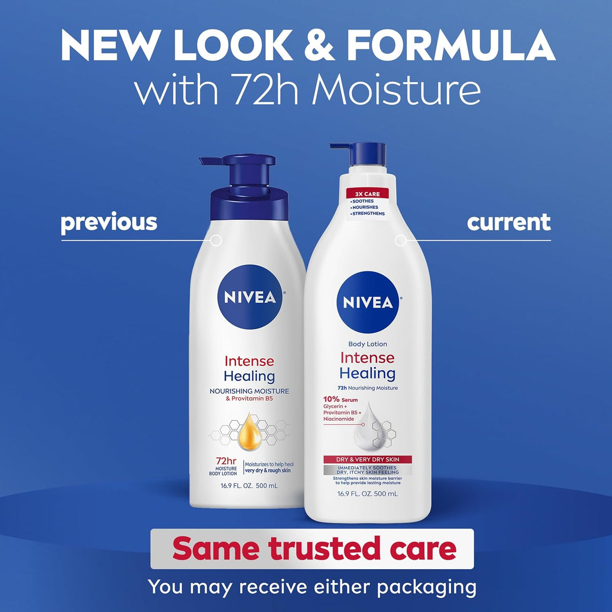NIVEA Intense Healing non-greasy body lotion