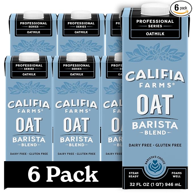 Califia Farms Oat Barista Blend oat milk 6 pack