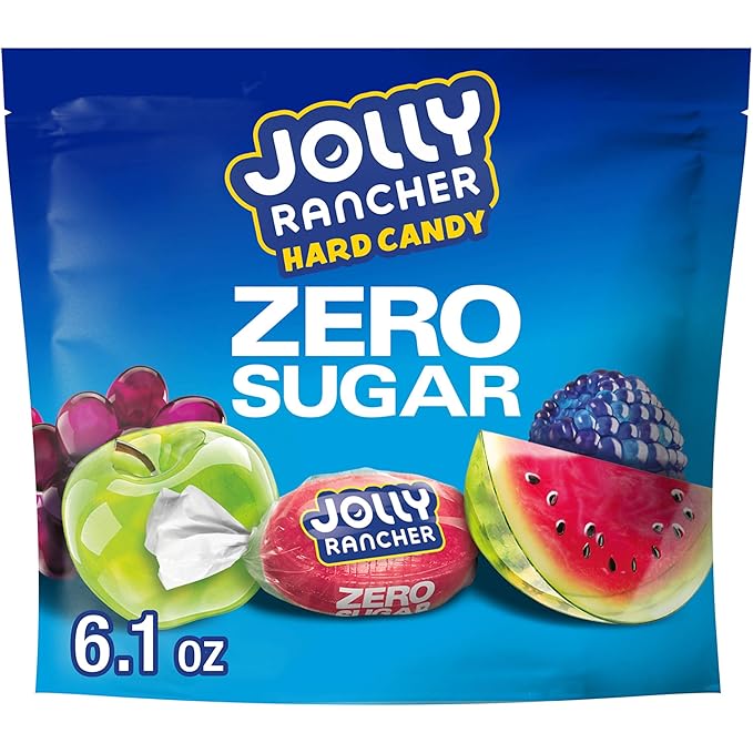 JOLLY RANCHER Zero Sugar assorted fruit hard candy bag