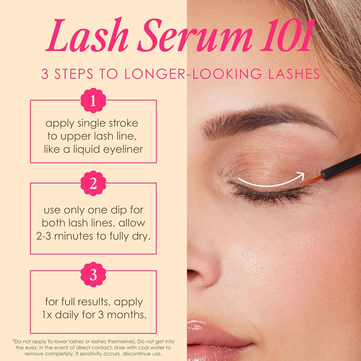 Ophthalmologist tested Grande Cosmetics lash enhancer