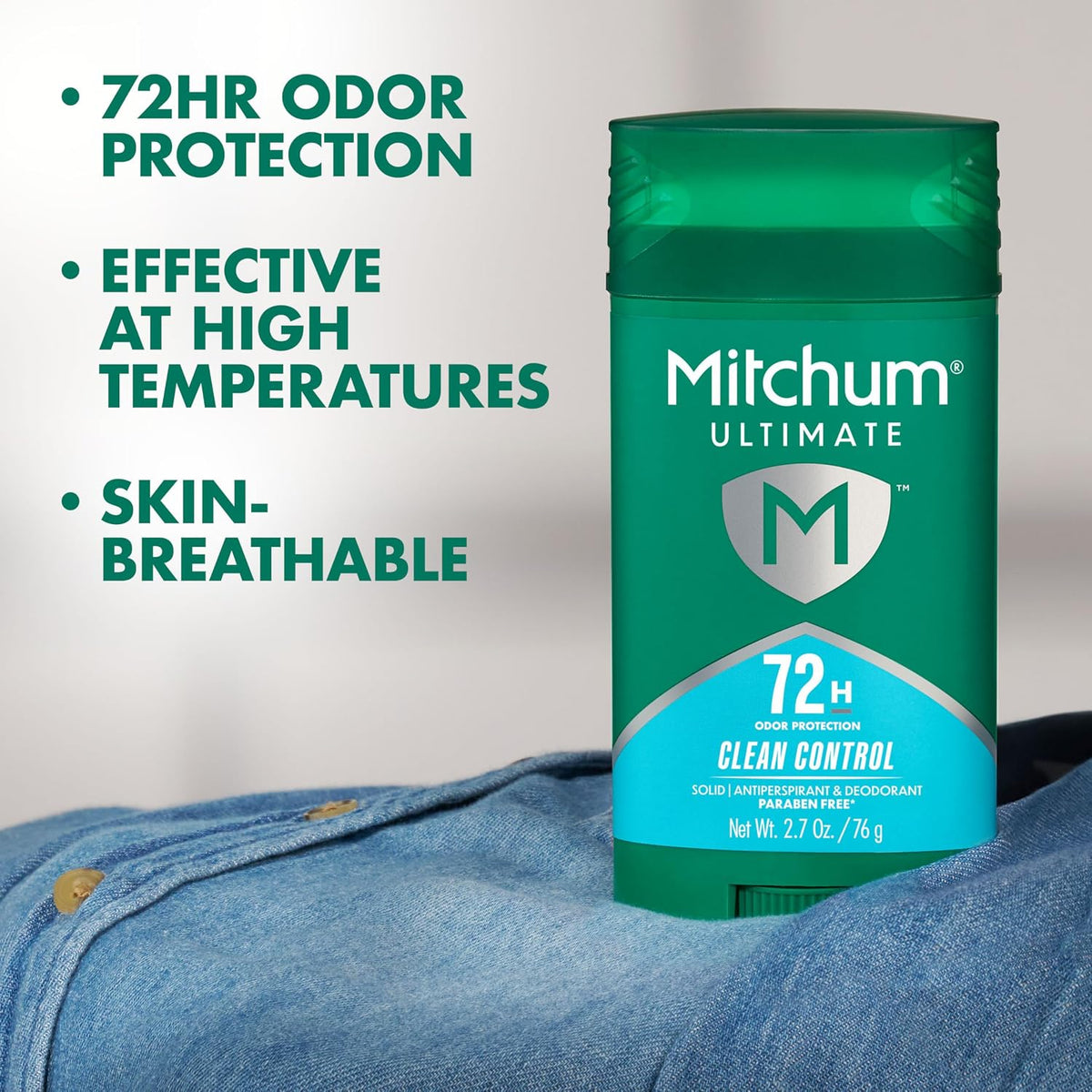Mitchum 72H odor protection antiperspirant deodorant