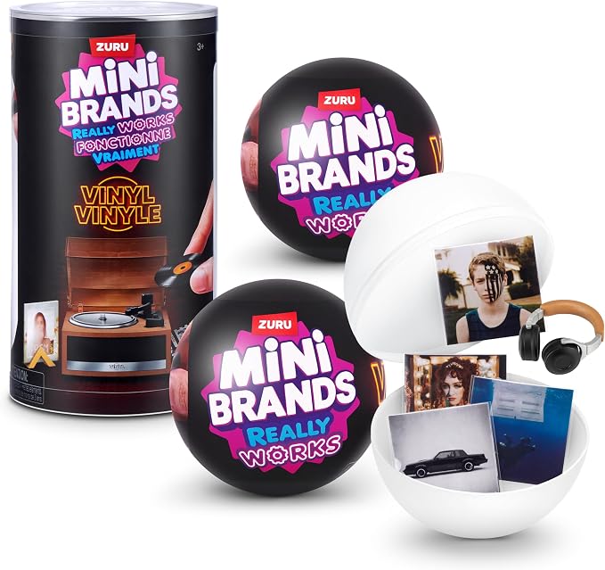 Mini Brands Really Works Vinyl Capsule Series 1 two pack collectible toy
