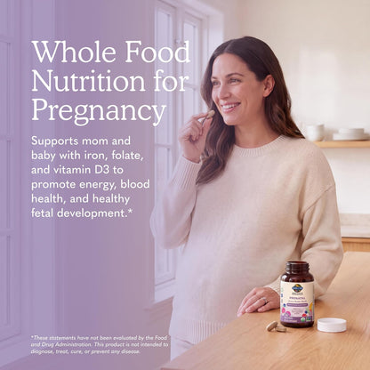 Certified organic once daily prenatal multivitamin 90 count
