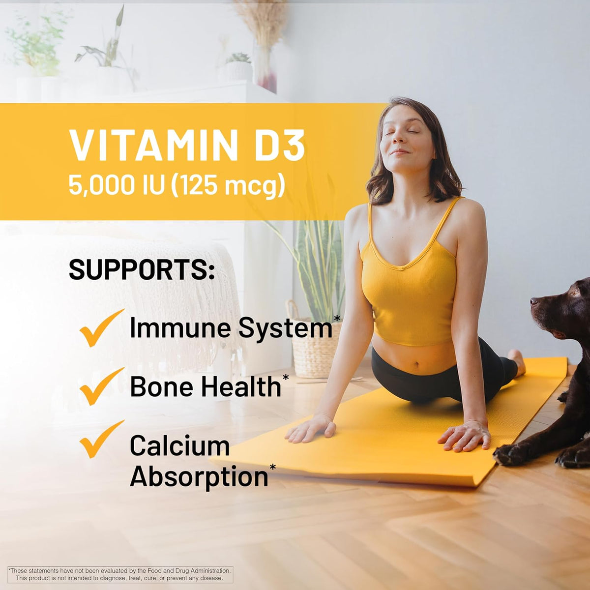 NatureWise D3 5000IU dietary supplement bottle