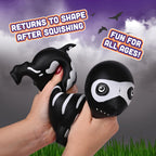 Cute skeleton weenie dog squishy for display and play